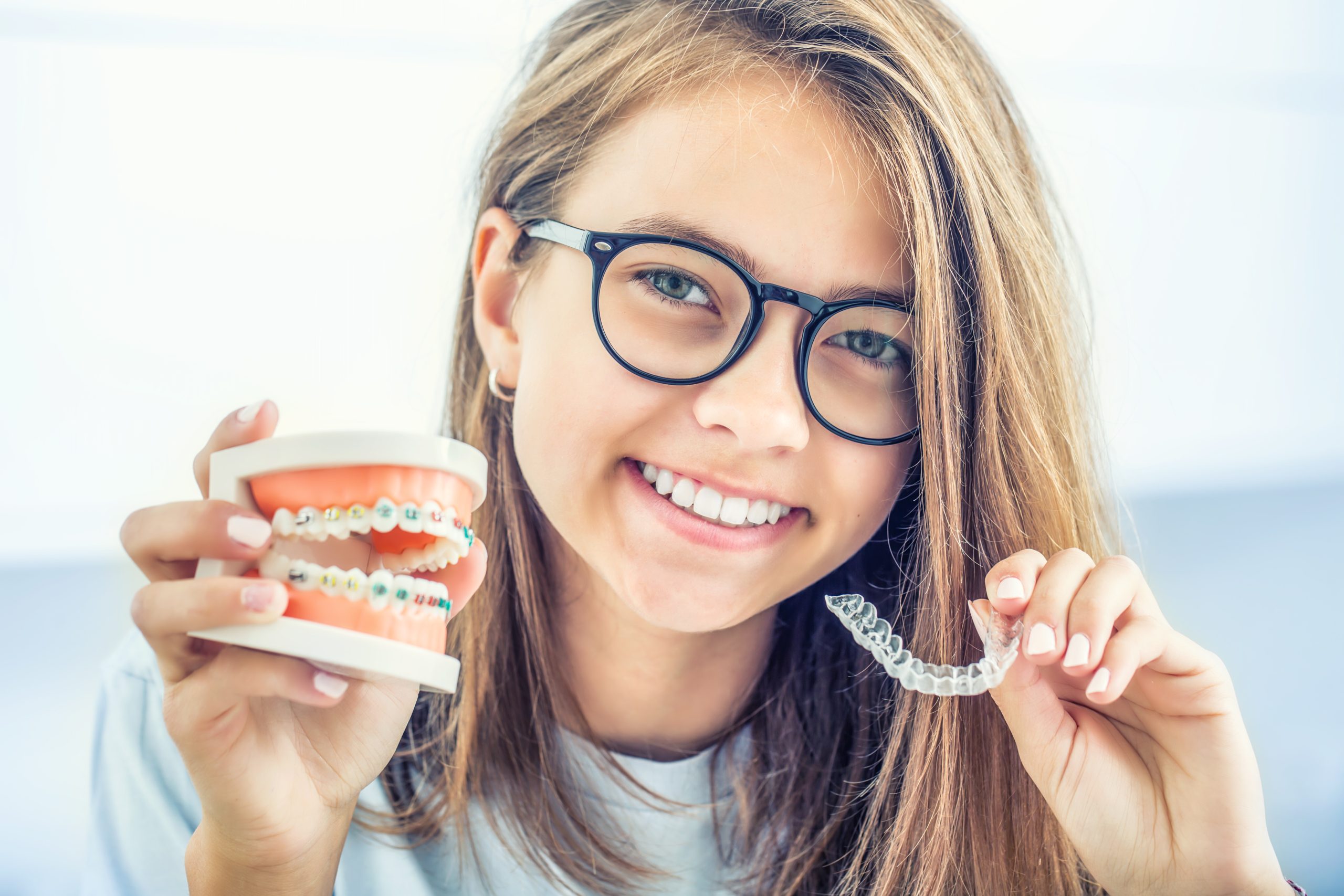 Metal Braces and Invisalign For Kids